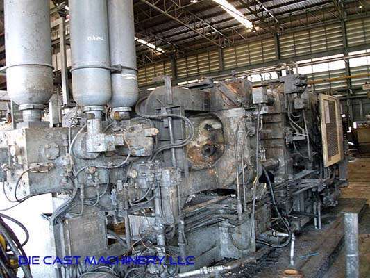 Used Toyo Machinery Model: BD-350V4-T 350 Metric Ton Horizontal Cold Chamber Aluminum High Pressure Die Casting Machine