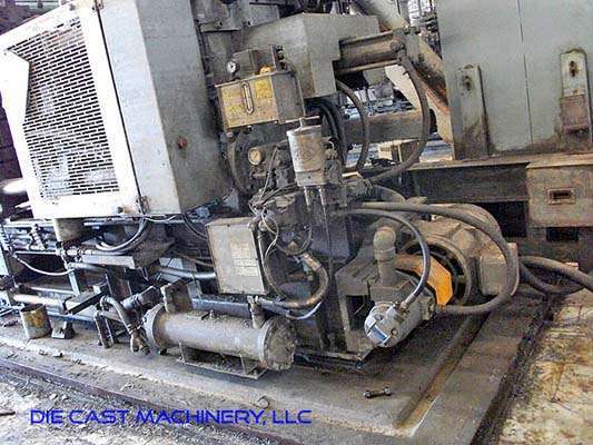 Used Toyo Machinery Model: BD-350V4-T 350 Metric Ton Horizontal Cold Chamber Aluminum High Pressure Die Casting Machine