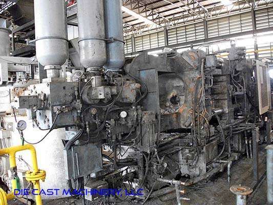 Used Toyo Machinery Model: BD-350V4-T 350 Metric Ton Horizontal Cold Chamber Aluminum High Pressure Die Casting Machine