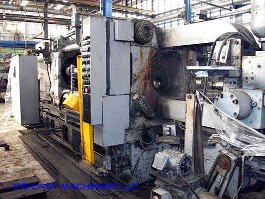 Used Toyo Machinery Model: BD-350V4-T 350 Metric Ton Horizontal Cold Chamber Aluminum High Pressure Die Casting Machine
