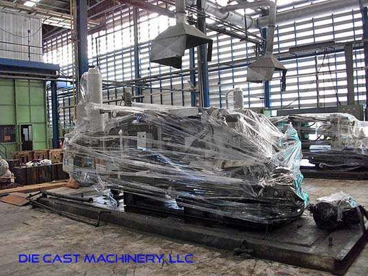 Used Toshiba Model: DC250J-S 250 Metric Ton Horizontal Cold Chamber Aluminum High Pressure Die Casting Machine