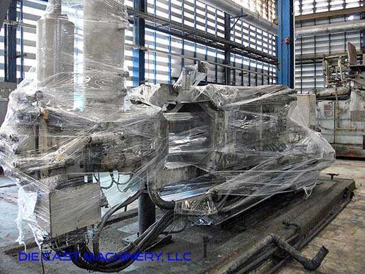 Used Toshiba Model: DC250J-S 250 Ton Horizontal Cold Chamber Aluminum/Magnesium Capable High Pressure Die Casting Machine