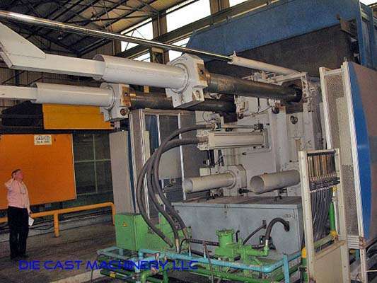 Used Buhler Model: Evolution B 140 D 14000 kN Horizontal Cold Chamber Aluminum High Pressure Die Casting Machine