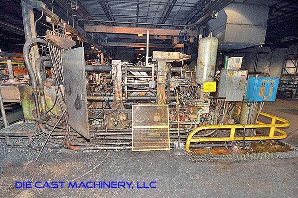 Used Kux-Wickes Model: BH-400 400 Ton Horizontal Hot Chamber Zinc (Zamak) High Pressure Die Casting Machine