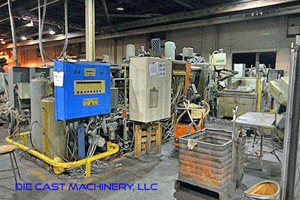 Used Ex-Cell-O B&T Model: 650 Ton Horizontal Cold Chamber Aluminum High Pressure Die Casting Machine