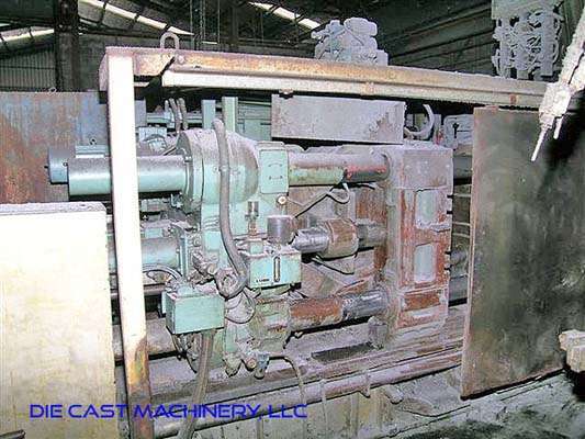 Used Toshiba Model: DC 500 500 Metric Ton Horizontal Cold Chamber Aluminum High Pressure Die Casting Machine