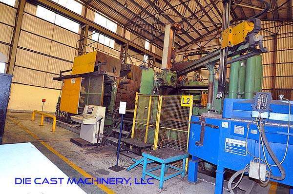 Used Ardi Model: OL-A-1600 1662 Metric Ton Horizontal Cold Chamber Aluminum High Pressure Die Casting Machine