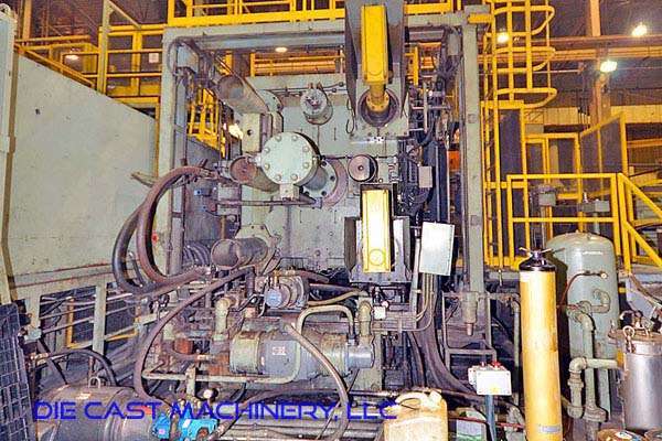 Used Toshiba Model: DC-1650-CS 1650 Metric Ton Horizontal Cold Chamber Aluminum High Pressure Die Casting Machine