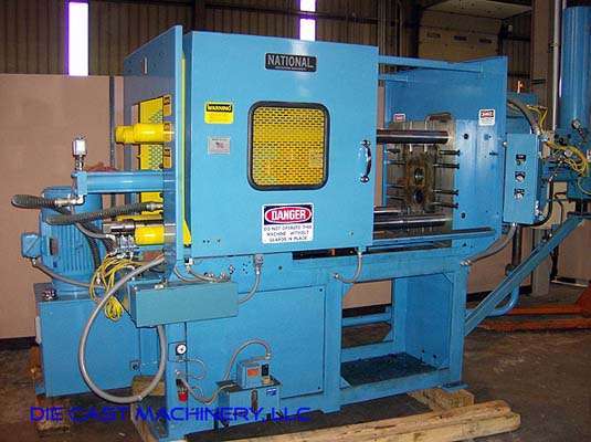 Used National Model: H150AXV 185 Ton Horizontal Cold Chamber Aluminum High Pressure Die Casting Machine