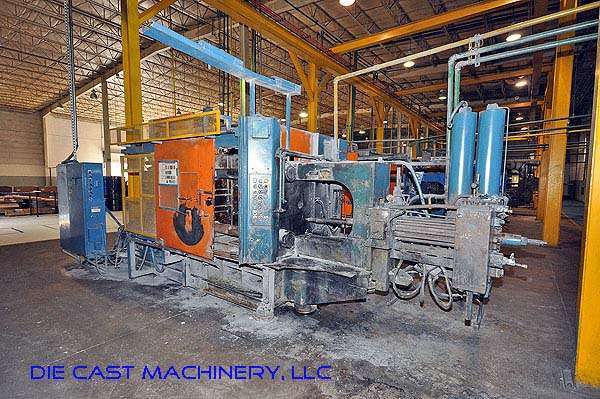 Used HPM Model: II-400-A 400 Ton Horizontal Cold Chamber Aluminum/Magnesium Capable High Pressure Die Casting Machine