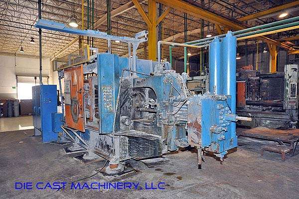 Used HPM Model: II-400-A 400 Ton Horizontal Cold Chamber Aluminum/Magnesium Capable High Pressure Die Casting Machine
