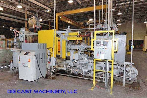 Used HPM Model: II-600-A 600 Ton Horizontal Cold Chamber Aluminum High Pressure Die Casting Machine