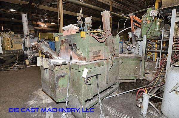 Used Gasmac Model: 62-GH 1800 Pound Low Energy High Efficiency Natural Gas Heated Aluminum Holding Furnace