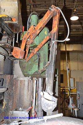 Used Snair Model: L-904 Linear Automatic Ladle For Aluminum and Brass Die Casting and Foundry Operations