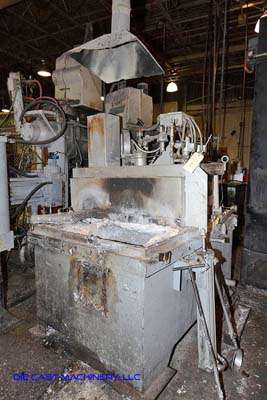 Used Lindberg MPH Model: 62-GH 1800 Pound Low Energy High Efficiency Natural Gas Heated Aluminum Holding Furnace
