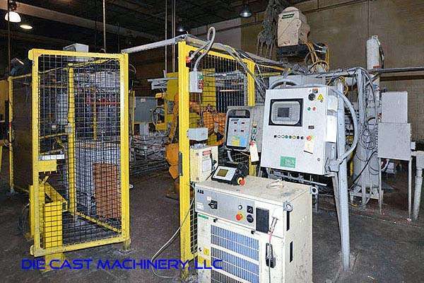 Used HPM Model: II-600-A 600 Ton Horizontal Cold Chamber Aluminum High Pressure Die Casting Machine