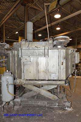 Used Striko Westofen Model: W 1700 S ProDos 1700 kg Low Energy Electric Heated Aluminum Holding and Dosing Furnace