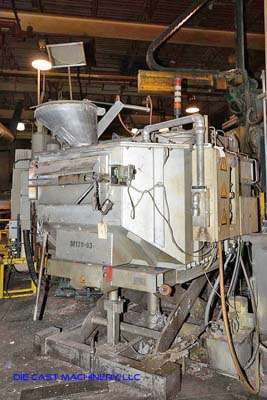 Used Striko Westofen Model: W 1700 S ProDos 1700 kg Low Energy Electric Heated Aluminum Holding and Dosing Furnace