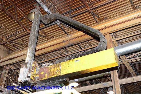Used Wollin Model: PSM-3 1300 mm Two Axis Linear Automatic Die Lubrication Sprayer for Die Casting and Foundry Operations