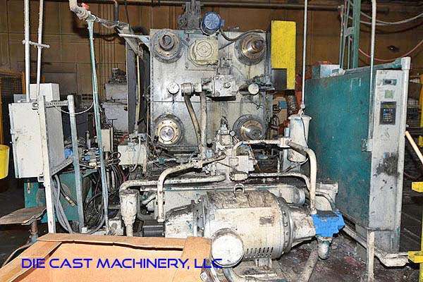 Used Birch Model: BMC-1000-A 1000 tons Horizontal Cold Chamber Aluminum High Pressure Die Casting Machine