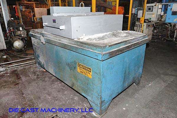 Used Thermaltek Model: Thermaltek EL-2000 2000 Pound Low Energy High Efficiency Electric Heated Aluminum Holding Furnace