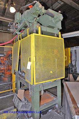 Used Metal Mechanics Model: 50 50 Ton Four Column (Post) Vertical Hydraulic Die Casting Trim Press