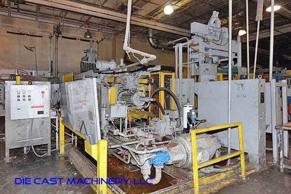 Used HPM Model: II-800-A 800 Ton Horizontal Cold Chamber Aluminum High Pressure Die Casting Machine