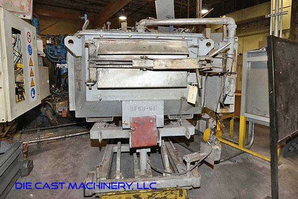 Used Striko Westofen Model: W 900 SL ProDos 900 kg Low Energy Electric Heated Aluminum Holding and Dosing Furnace
