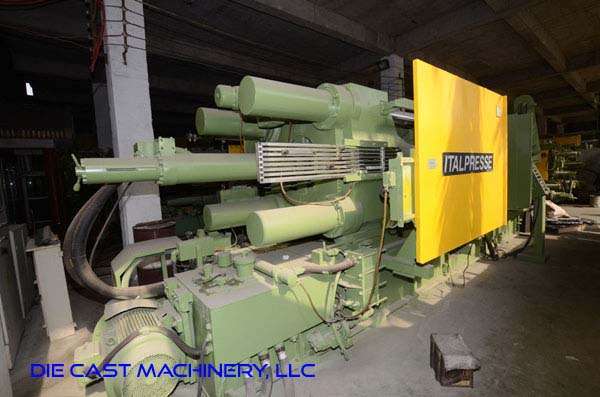 Used Italpresse Model: IP/750-SC 750 Metric Ton Horizontal Cold Chamber Aluminum/Magnesium Capable High Pressure Die Casting Machine