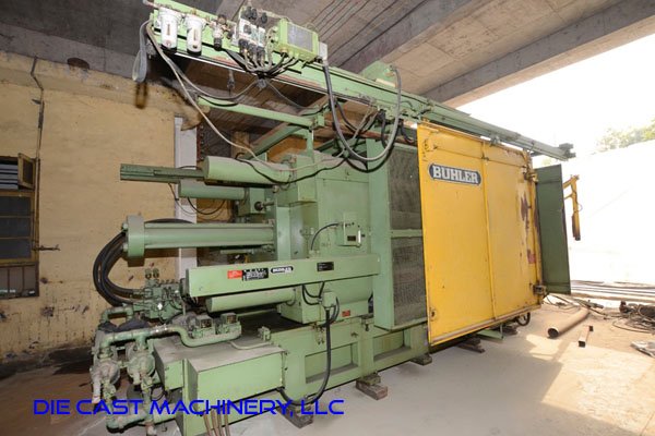 Used Buhler Model: H-400-B V5 400 Metric Ton Horizontal Cold Chamber Aluminum/Magnesium Capable High Pressure Die Casting Machine