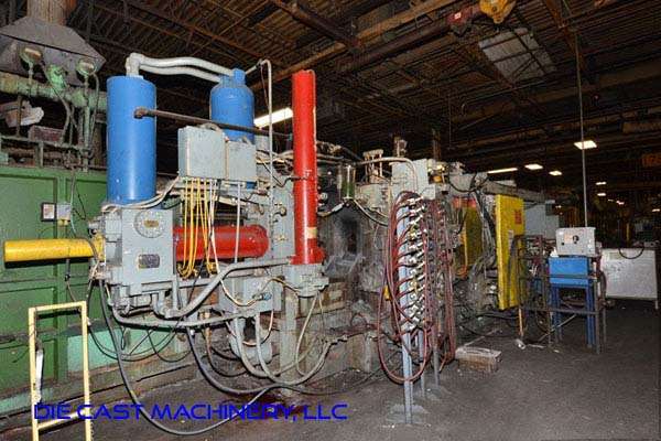 Used Prince Model: 629 CCA 650 Ton Horizontal Cold Chamber Aluminum High Pressure Die Casting Machine