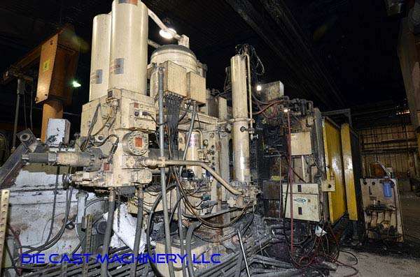 Used Prince Model: 836 CCA 900 Ton Horizontal Cold Chamber Aluminum High Pressure Die Casting Machine