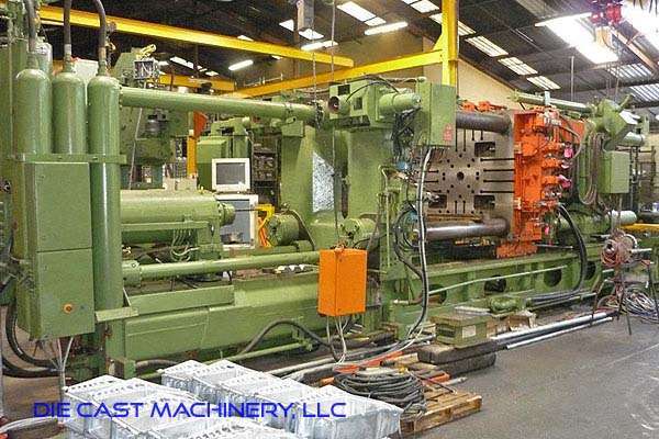 Used Buhler Model: SC 10 120 1200 Ton Horizontal Cold Chamber Aluminum/Magnesium Capable High Pressure Die Casting Machine