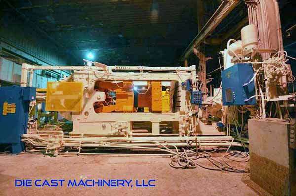Used Lester Model: HP-1600X-SF 1600 Ton Horizontal Cold Chamber Aluminum High Pressure Die Casting Machine