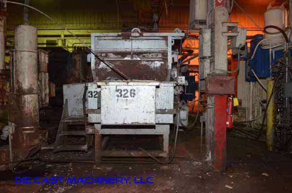 Used RDC Model: RDC-4000 4000 pounds Low Energy High Efficiency Natural Gas Heated Aluminum Holding Furnace