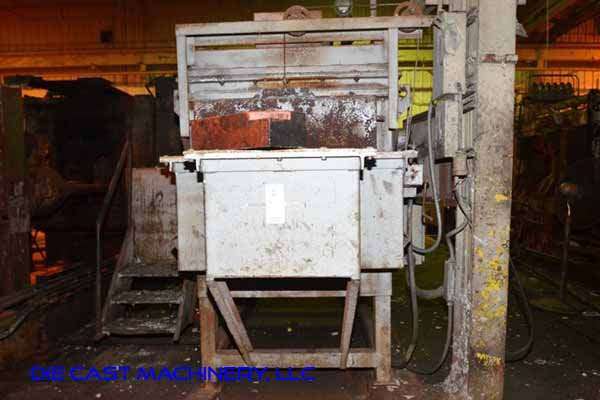 Used RDC Model: RDC-4000 4000 pounds Low Energy High Efficiency Natural Gas Heated Aluminum Holding Furnace
