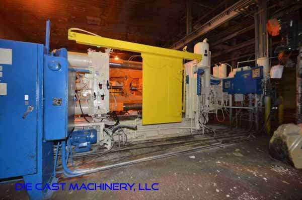 Used Prince Model: 1246 CCA 1200 Ton Horizontal Cold Chamber Aluminum High Pressure Die Casting Machine