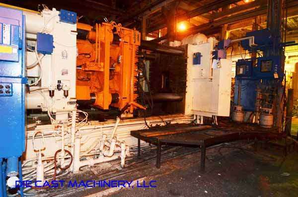 Used Prince Model: 940 CCA 950 Tons Horizontal Cold Chamber Aluminum High Pressure Die Casting Machine