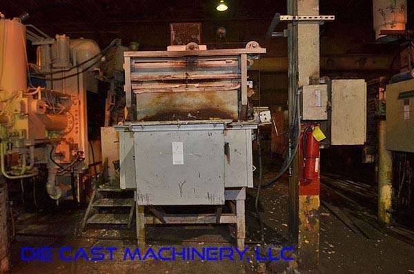 Used RDC Model: RDC-4000 4000 pounds Low Energy High Efficiency Natural Gas Heated Aluminum Holding Furnace