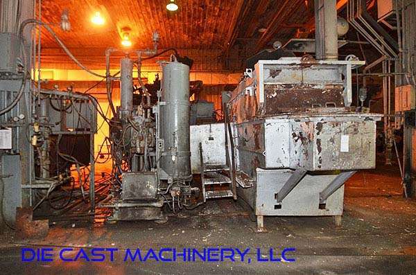 Used Lester Model: HP-900X-SF 900 Ton Horizontal Cold Chamber Aluminum High Pressure Die Casting Machine