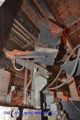 Used Rimrock Model: 405 75 pound Multi-Link Automatic Ladle for Non-Ferrous Aluminum and Brass Die Casting and Foundry Operations