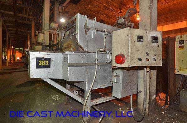 Used RDC Model: RDC-4000 4000 pounds Low Energy High Efficiency Natural Gas Heated Aluminum Holding Furnace