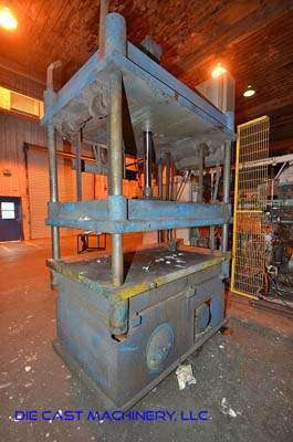 Used CMI Model: CMI-50 50 Ton Four Column (Post) Vertical Hydraulic Die Casting Trim Press