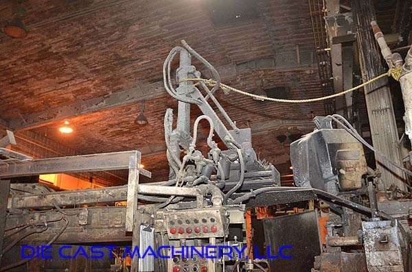 Used Advance Products Model: Gemini 155 40 Inch Multi-Link Automatic Reciprocating Die Lubrication Sprayer for Die Casting and Foundry Operations