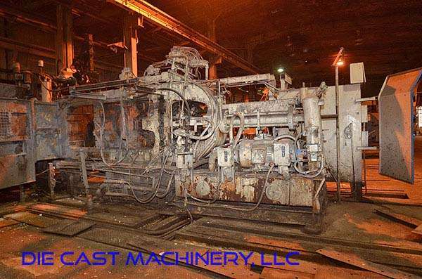 Used Lester Model: HP-900X-SF 900 Ton Horizontal Cold Chamber Aluminum High Pressure Die Casting Machine