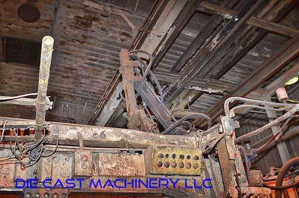 Used Advance Products Model: Gemini 155 40 Inch Multi-Link Automatic Reciprocating Die Lubrication Sprayer for Die Casting and Foundry Operations