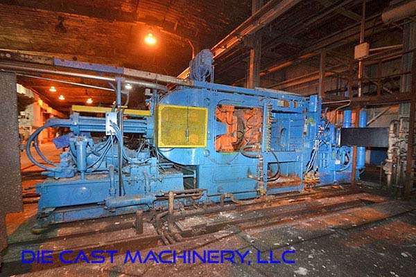 Used Lester Model: HP-900X-SF 900 Ton Horizontal Cold Chamber Aluminum High Pressure Die Casting Machine
