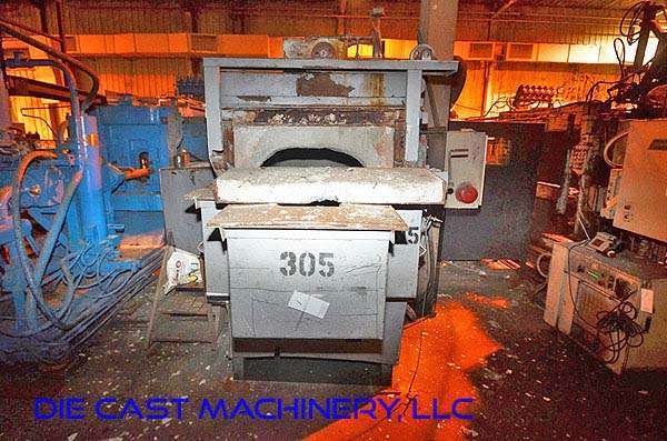 Used RDC Model: RDC-4000 4000 pounds Low Energy High Efficiency Natural Gas Heated Aluminum Holding Furnace