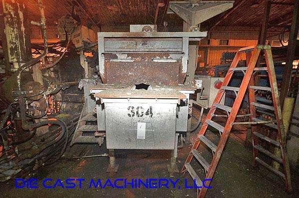 Used RDC Model: RDC-4000 4000 pounds Low Energy High Efficiency Natural Gas Heated Aluminum Holding Furnace