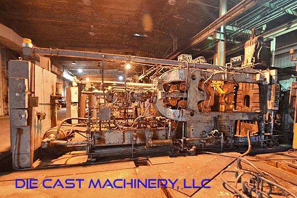 Used Lester Model: HP-900X-SF 900 Ton Horizontal Cold Chamber Aluminum High Pressure Die Casting Machine